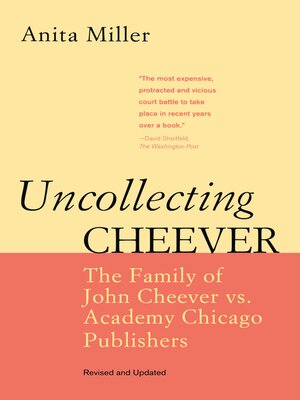 cover image of Uncollecting Cheever